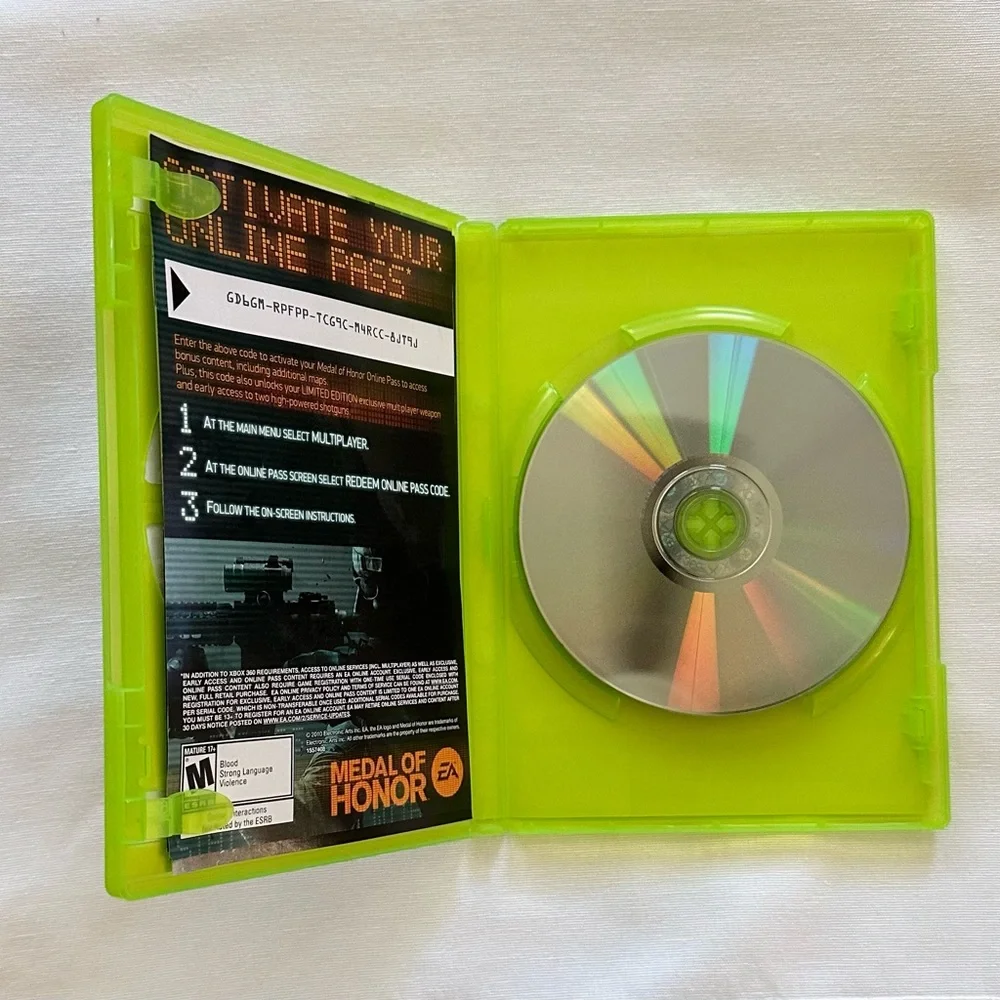 XBOX 360 MEDAL OF HONOR LIMITIED EDITION